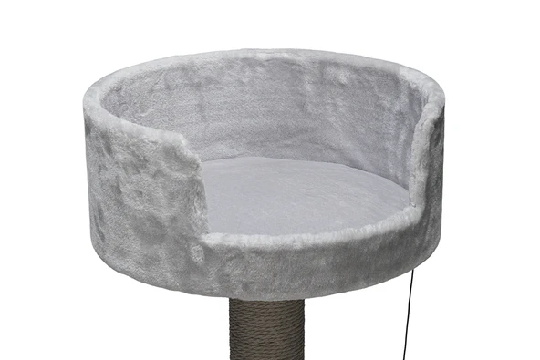 Beeztees Kedi Tırmalama, Gri, 50x50x92cm - Resim 3