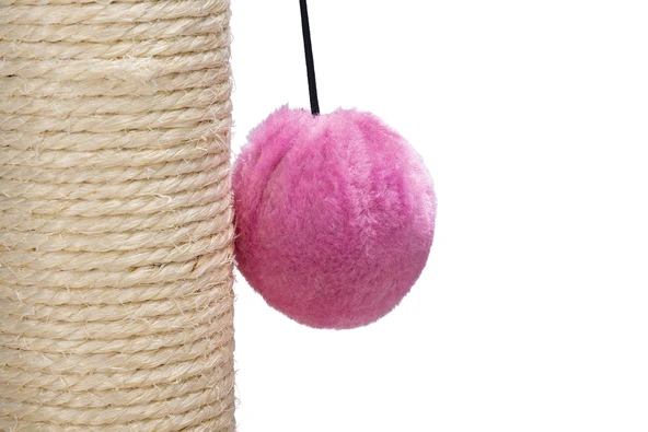 Beeztees Kedi Tırmalama ve Oyuncağı, Pembe, 27x27x40cm - Resim 6