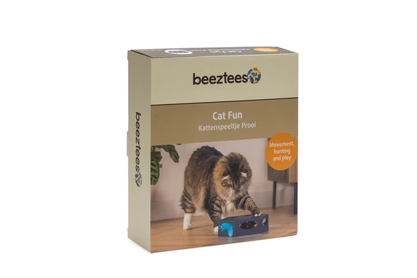 Beeztees Kedi Oyuncağı, İnteraktiv, Tüylü, 23x20x6cm - 3