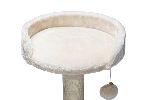 Beeztees Kedi Tırmalama, Krem, 35x35x82cm - Resim 12