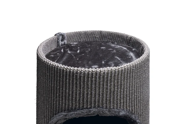 Beeztees Kedi Tırmalama ve Oyun Evi, Gri, 37x70cm - Resim 11