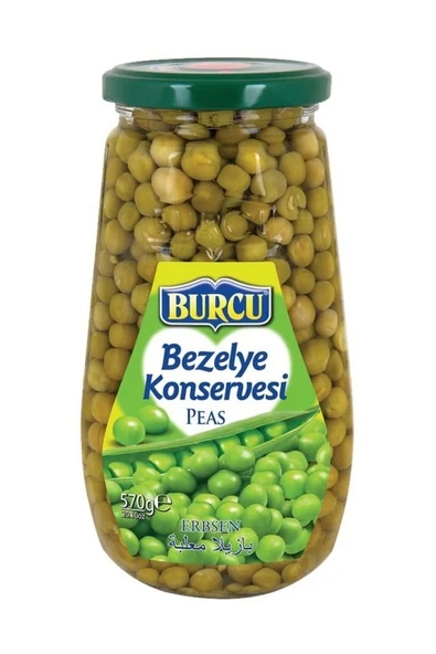 Burcu Bezelye Konservesi 570 Gr