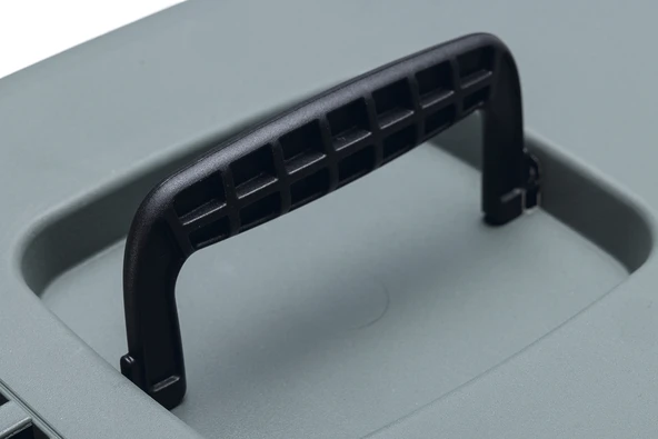 Beeztees Kapalı Kedi Tuvaleti, Koku Filtreli, Antrasit Koyu Mavi, 57x39x41cm - Resim 6