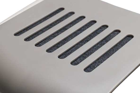 Beeztees Kapalı Kedi Tuvaleti, Koku Filtreli, Bej Gri, 56x39x39cm - Resim 4