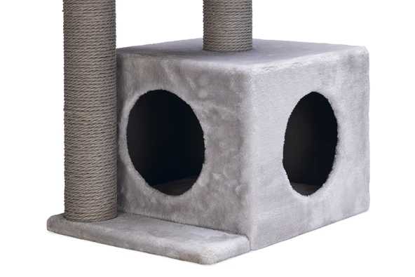 Beeztees Kedi Tırmalama, Gri, 45x34x70cm - Resim 5