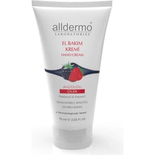 Alldermo El Kremi Ahududu - Çilek 75Ml