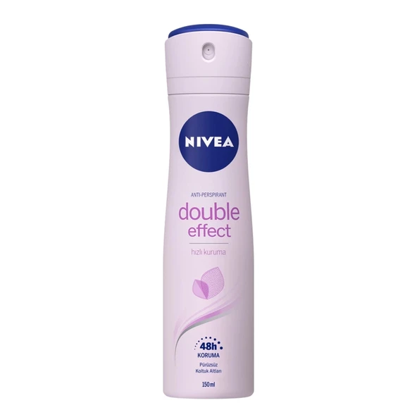Nıvea Deo Double Effect Mor Byn 48h