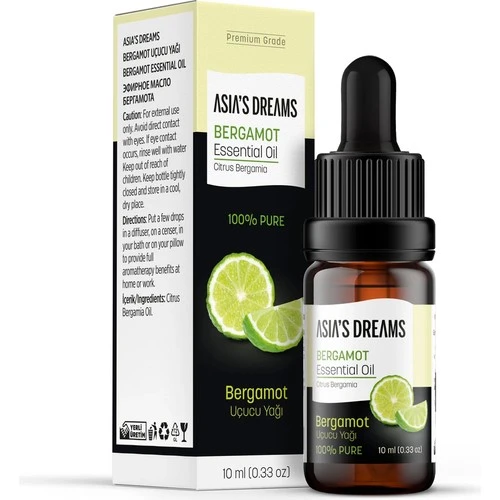 Asia'S Dreams Bergamot Uçucu Yağı 10 Ml
