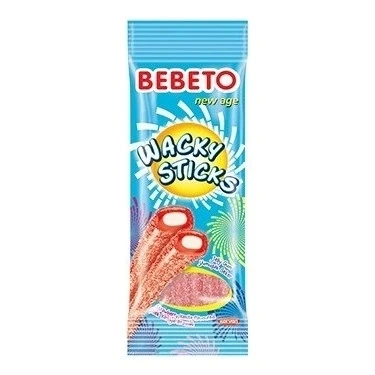 Bebeto Wacky Sticks 75gr 12x8
