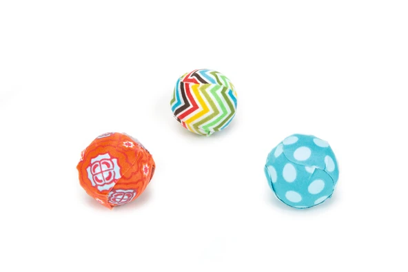 Beeztees Kedi Oyuncağı, Renkli Kumaş Top, 3 Adet, 4cm ürün görseli