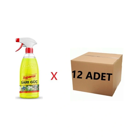 Asperox Sarı Güç 1000 Ml 12li Koli