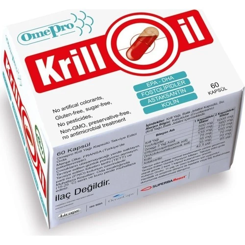 Omepro Krıll Oıl 60 Kapsul