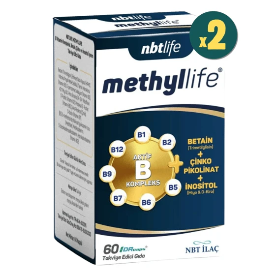 NBT Life Methyllife 60 Kapsül 2 Adet
