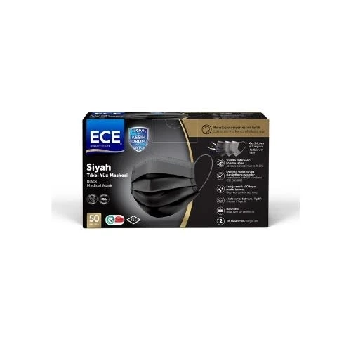 Epm 50li Maske Siyah