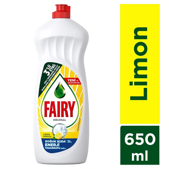 Fairy Bulaşık Deterjanı Limon 650ml