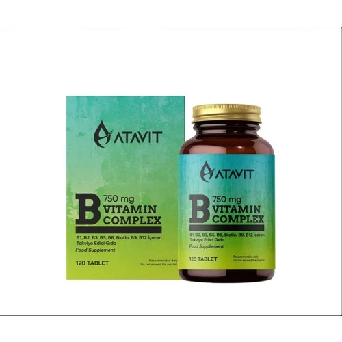 Atavıt B Vıtamın Complex 750 Mg 120 Tablet