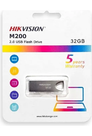 Hikvision 32GB USB2.0 HS-USB-M200/32G Metal Flash Bellek