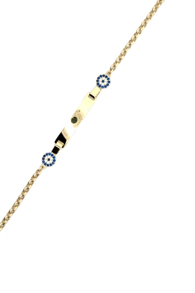 Cigold Taşlı Çocuk Bileklik 14 Ayar Altın 2.54 Gr OA-C11403029270 - 4