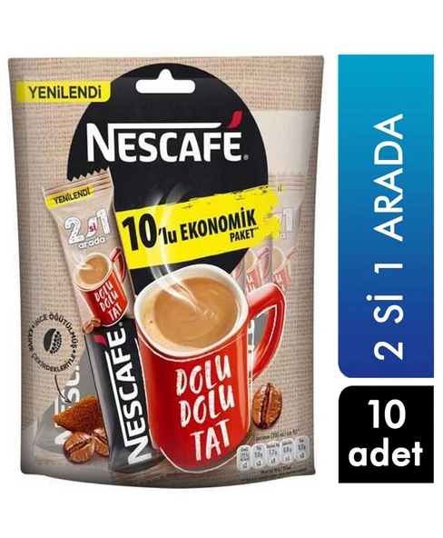 Nescafe 10 Lu 2in1 Ekonomik