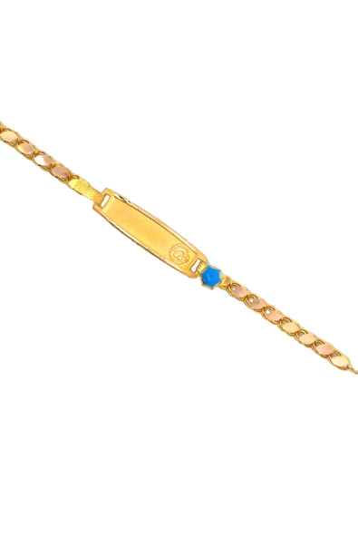 Cigold Taşlı Çocuk Bileklik 14 Ayar Altın 1.83 Gr OA-C11303029264 - 3