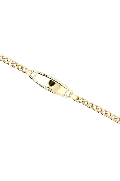 Cigold Taşsız Çocuk Bileklik 14 Ayar Altın 3.89 Gr OA-C11603029271 - 4