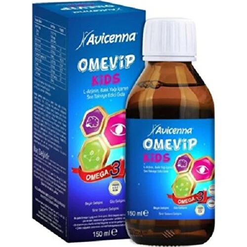 Avıcenna Omevıp Kıds Omega3 Surup 150Ml