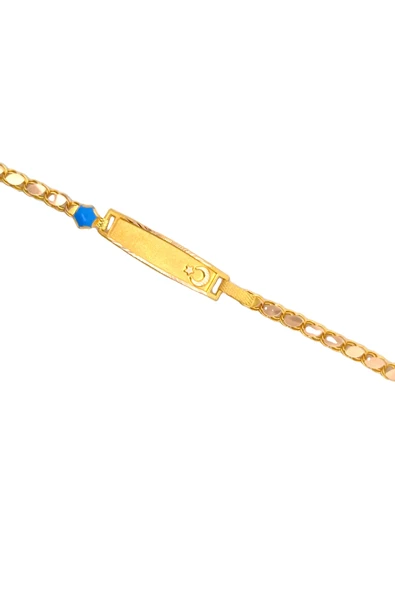 Cigold Taşlı Çocuk Bileklik 14 Ayar Altın 1.83 Gr OA-C11303029265 - 4
