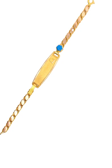 Cigold Taşlı Çocuk Bileklik 14 Ayar Altın 1.84 Gr OA-C11203029266 - 4