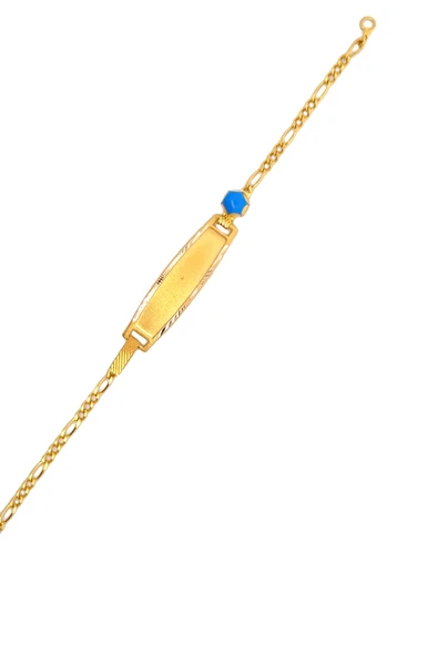 Cigold Taşlı Çocuk Bileklik 14 Ayar Altın 1.50 Gr OA-C11303029262 - 4