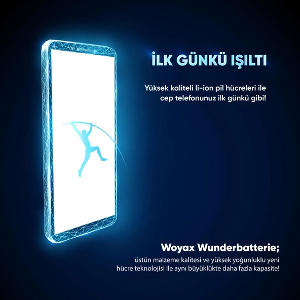 Woyax by Deji Samsung Galaxy S21 Batarya - 2