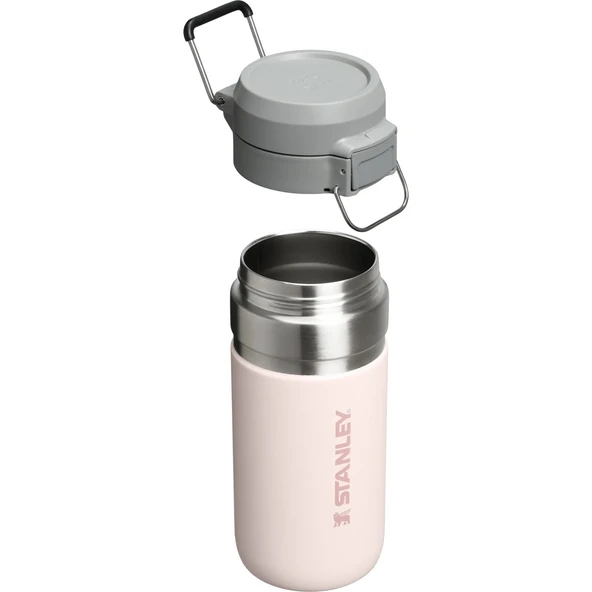 Stanley The Quick Flip Paslanmaz Çelik Termos Bardak 0.47 LT - Rose Quartz - 3