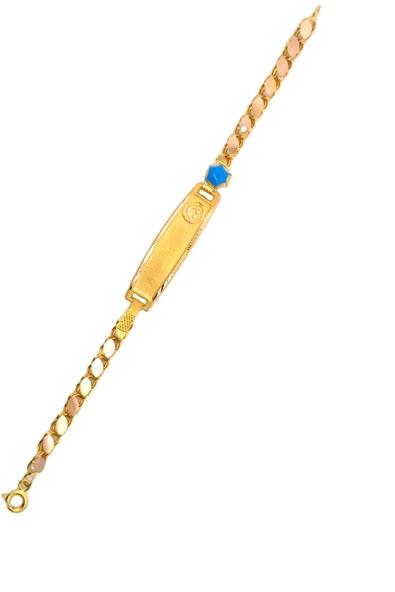 Cigold Taşlı Çocuk Bileklik 14 Ayar Altın 1.83 Gr OA-C11303029264 - 4