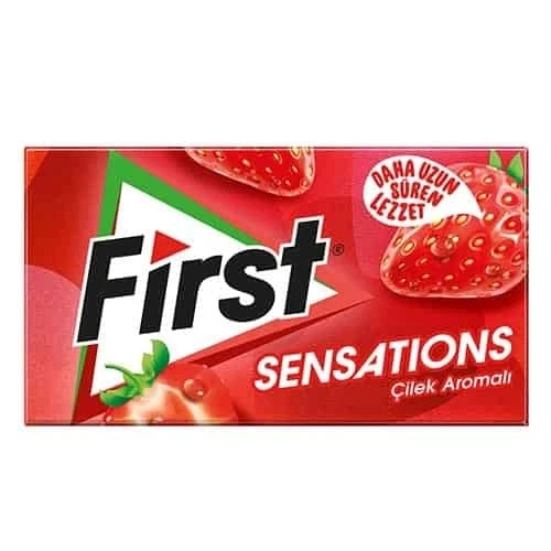 First Sensations Çilek Ar Ml. Sakız 27 Gr
