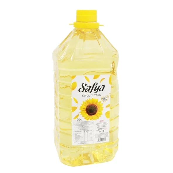 Safya Ayçiçek Yağı Dar Pet 5lt