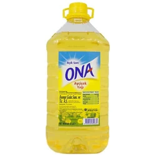 Ona Aycicek Yagı Dar Pet 5  Kg