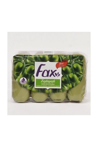 Fax Ecopack Sabun 4*70  Gr Zetinyağlı