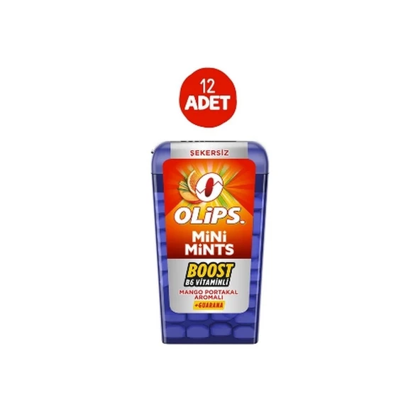 Kent Olips Mini Mints Mango Portakal 12,5 Gr