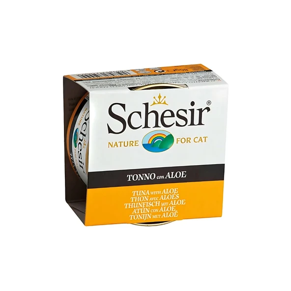 Schesir Jöleli Ton Balıklı ve Aloeveralı Kedi Yetişkin Konservesi 85 Gr (6 Adet) - 2