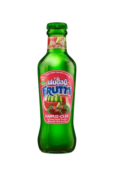 Uludağ Frutti Karpuz-çilek 200ml Cam Şişe