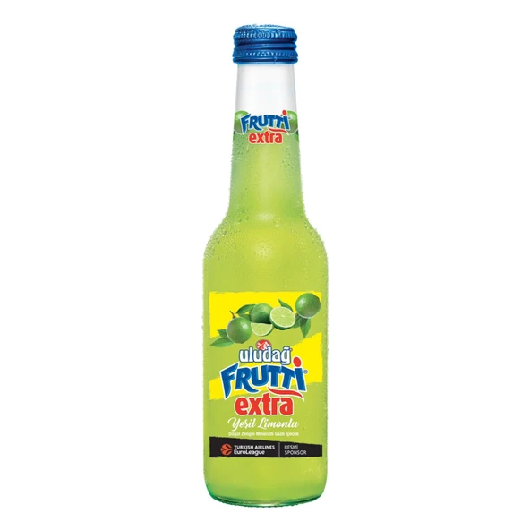 Uludağ Frutti Extra Yeşil Limon 250ml