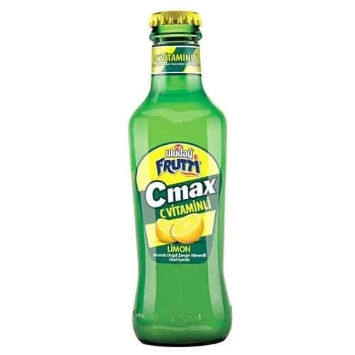Uludağ Frutti Cmax Limon 200ml Cam Şişe