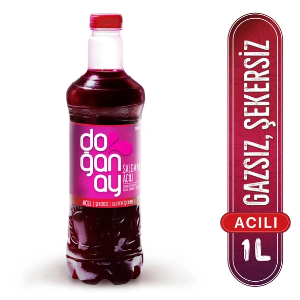 Doğanay Şalgam Suyu Acılı 1lt - 1