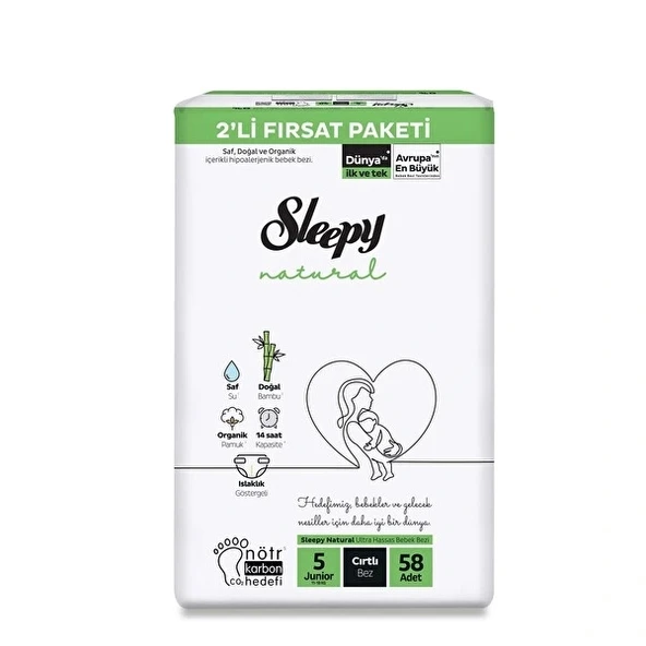 Sleepy 2li Fırsat Paketi Junior 58li