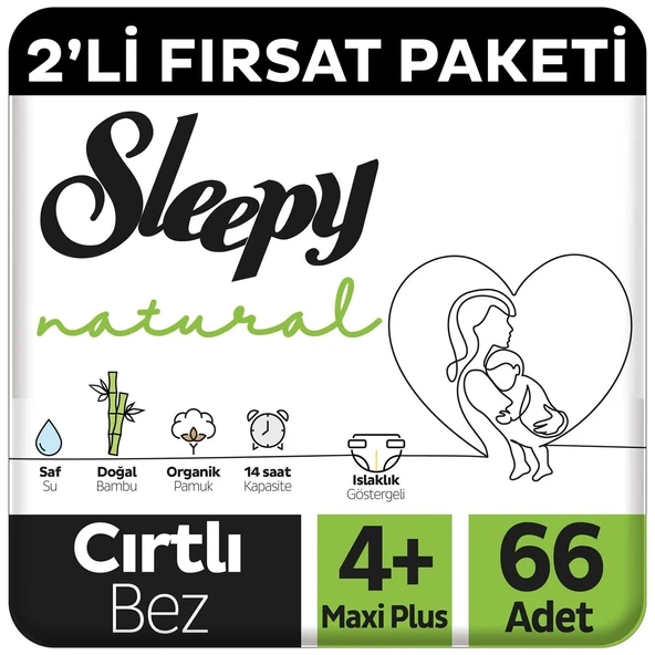 Sleepy 2li Fırsat Paketi Maxi Plus 66