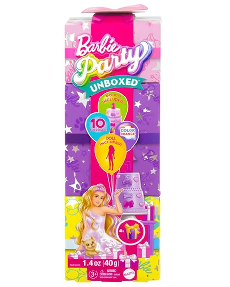 Barbie Party Unboxed Köpeğimin Doğum Günü Serisi JFG70