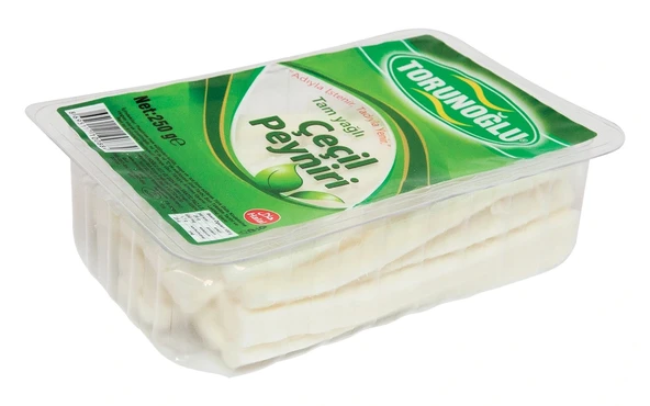 Torunoğlu Tam Yağlı Çeçil Peyniri 250 Gr