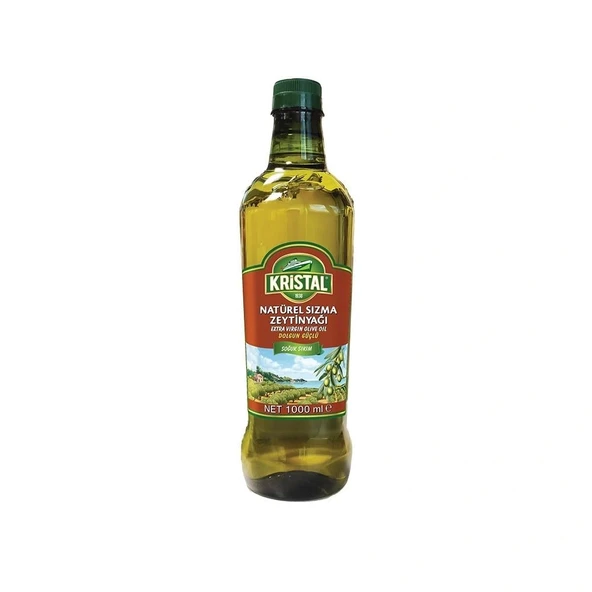 Kristal Naturel Sızma Zeytinyağı 1lt Dolgun Pet