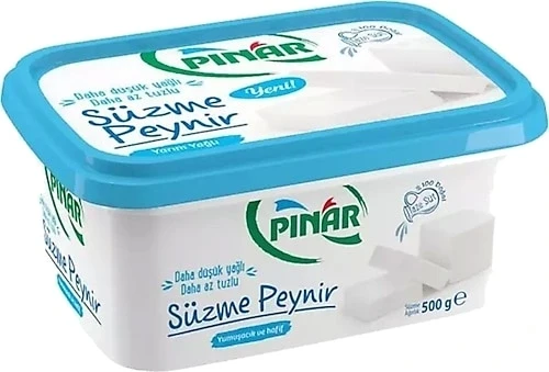 Pınar Yarım Yağlı Süzme Peynir 500gr