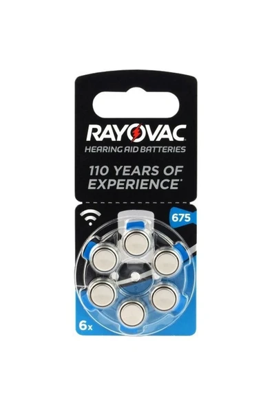 Varta Rayovac Kulaklık Pil No:675