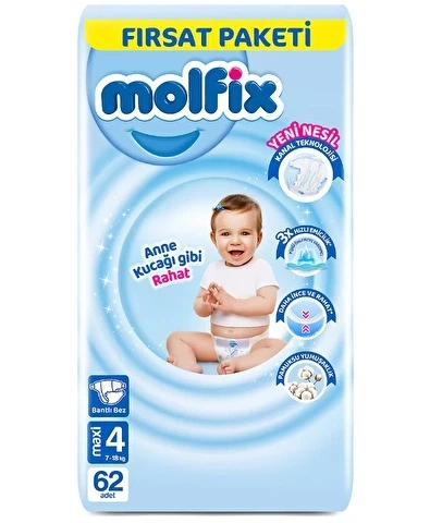Molfix Fırsat Paketi Maxı 62